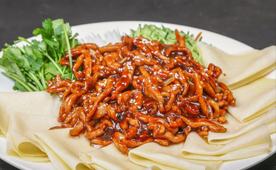 Beijing Sweet Bean Pork Wraps